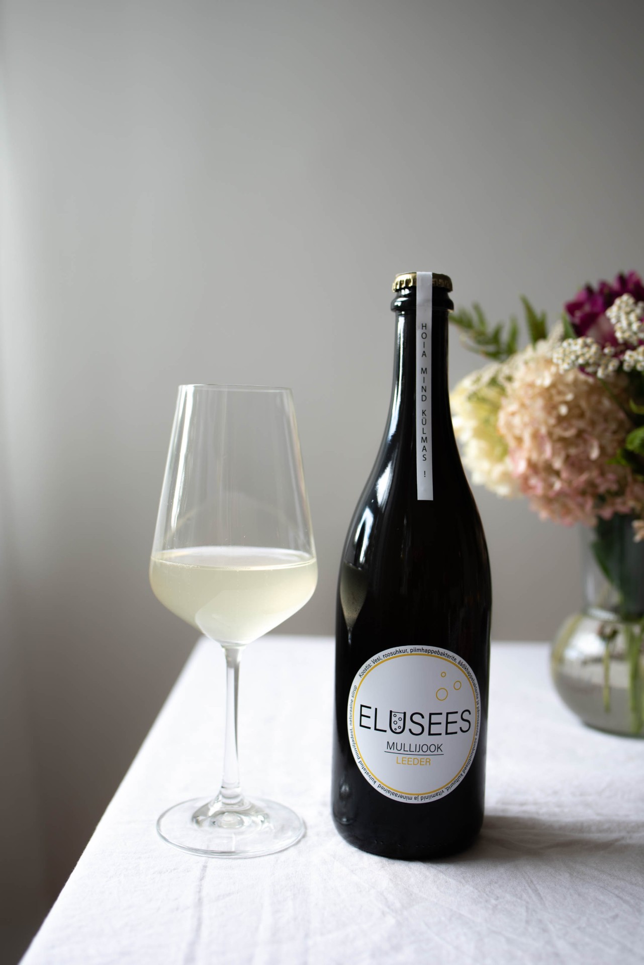 Elusees leedriõie pudel